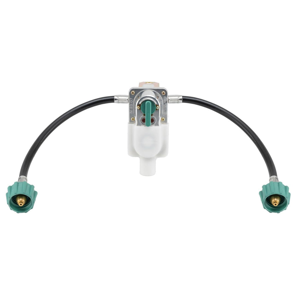 RV 2-Stage Auto Changeover Propane Regulator with Hose S997