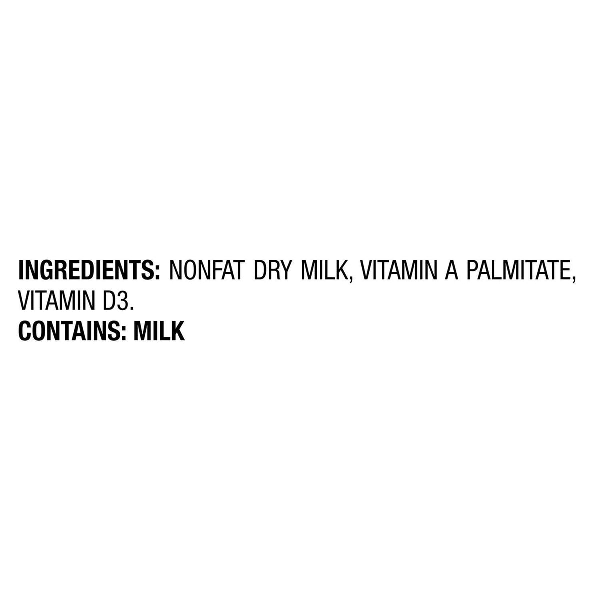 Non-Fat Instant Dry Milk 70.4 Ounce L352287