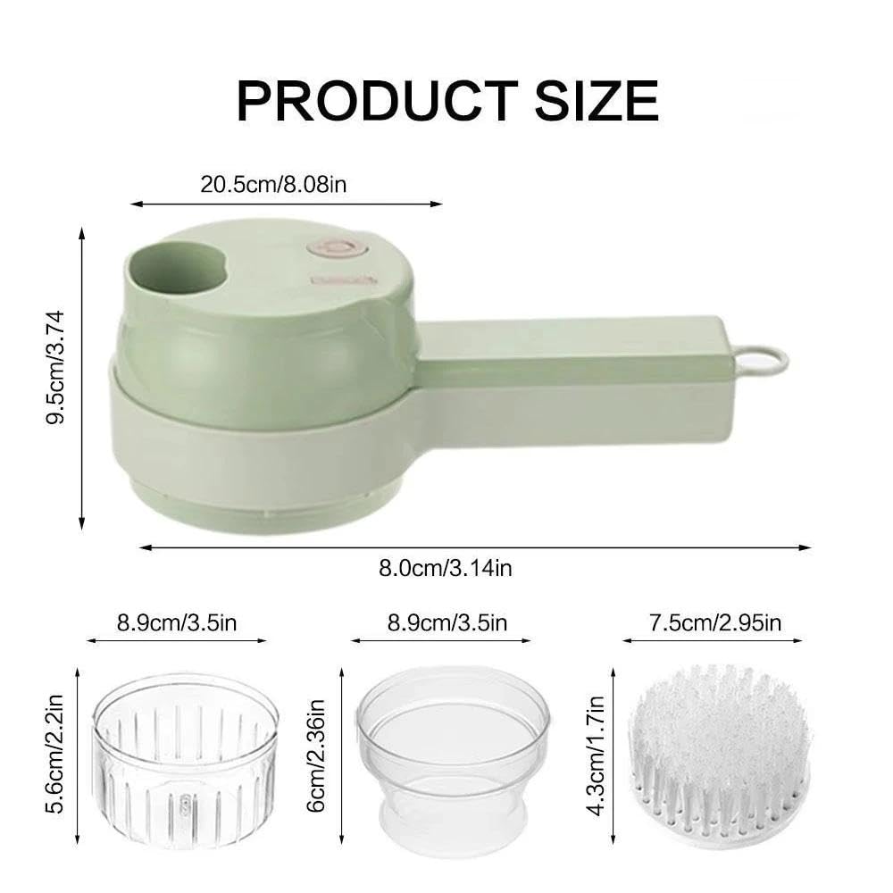 4 In 1 Portable Electric Vegetable Chopper R5219