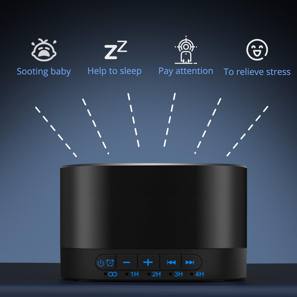 White Noise Machine with 20 Non Looping Sounds F81588