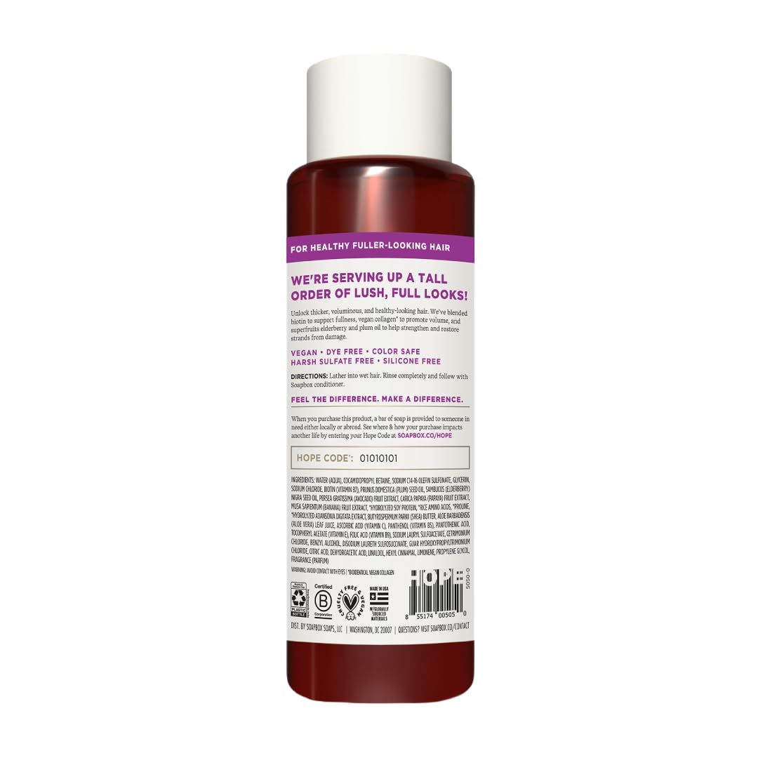 Biotin Super Fruit Shampoo & Conditioner Set 16oz I94512