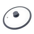 10.5" Round Tempered Glass Lid with Silicone Rim M4642