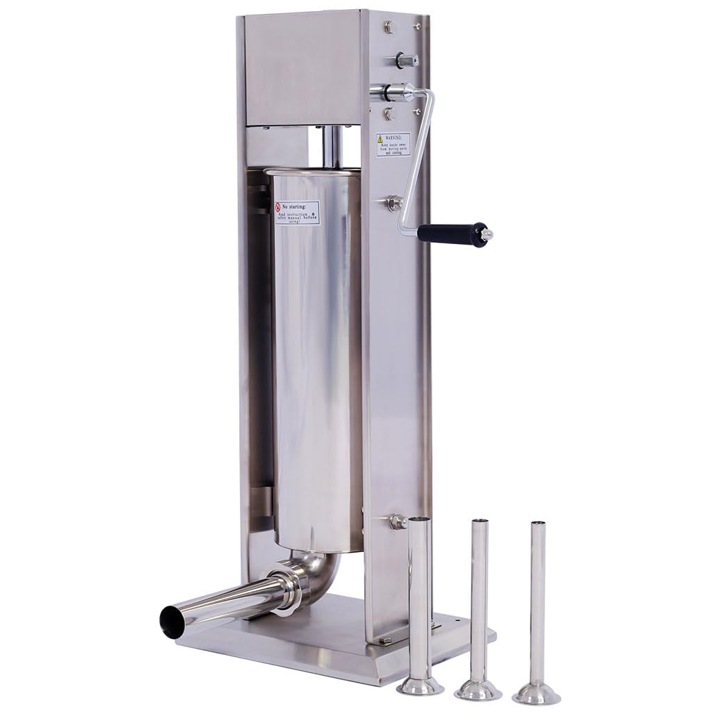 7L Stainless Steel Manual Vertical Sausage Stuffer F259