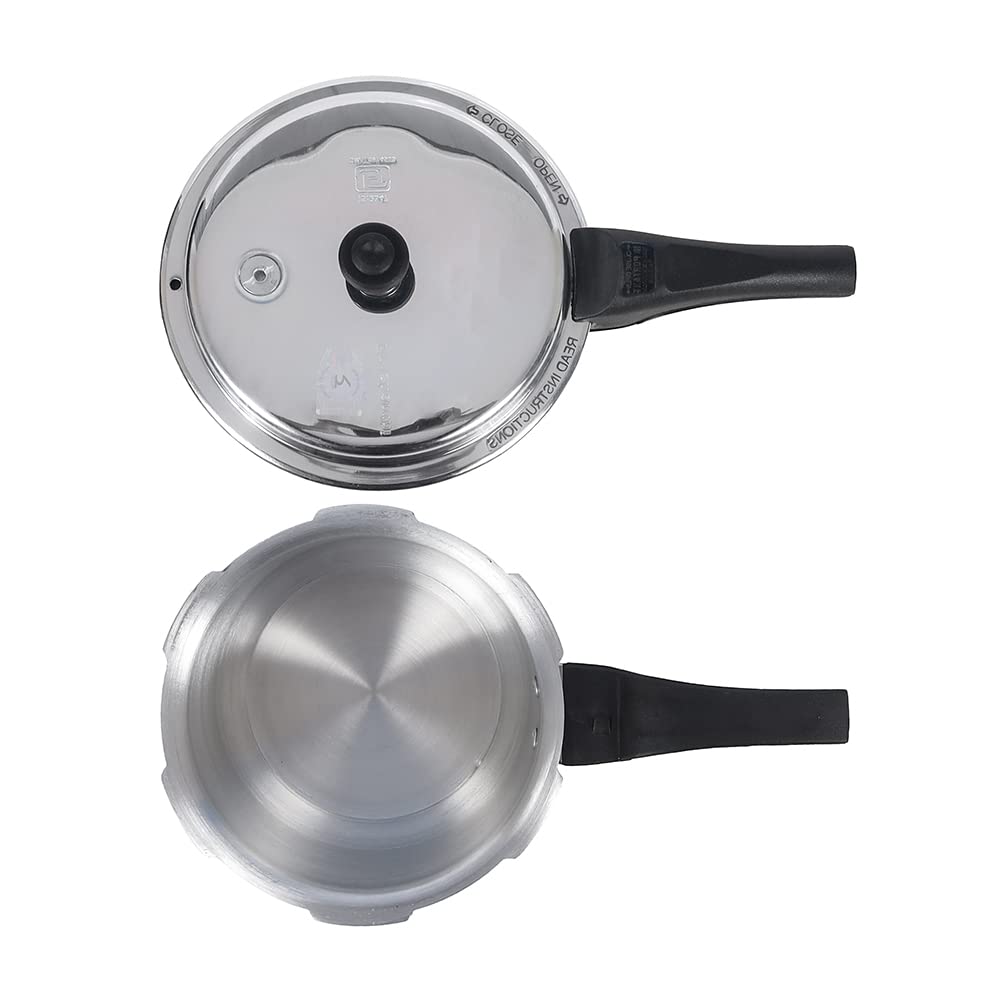 Aluminium 2 Liters Outer Lid Pressure Cooker O4827
