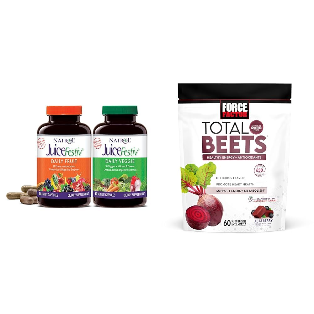 Daily Fruit & Veggie Soft Chews with Beetroot A308957
