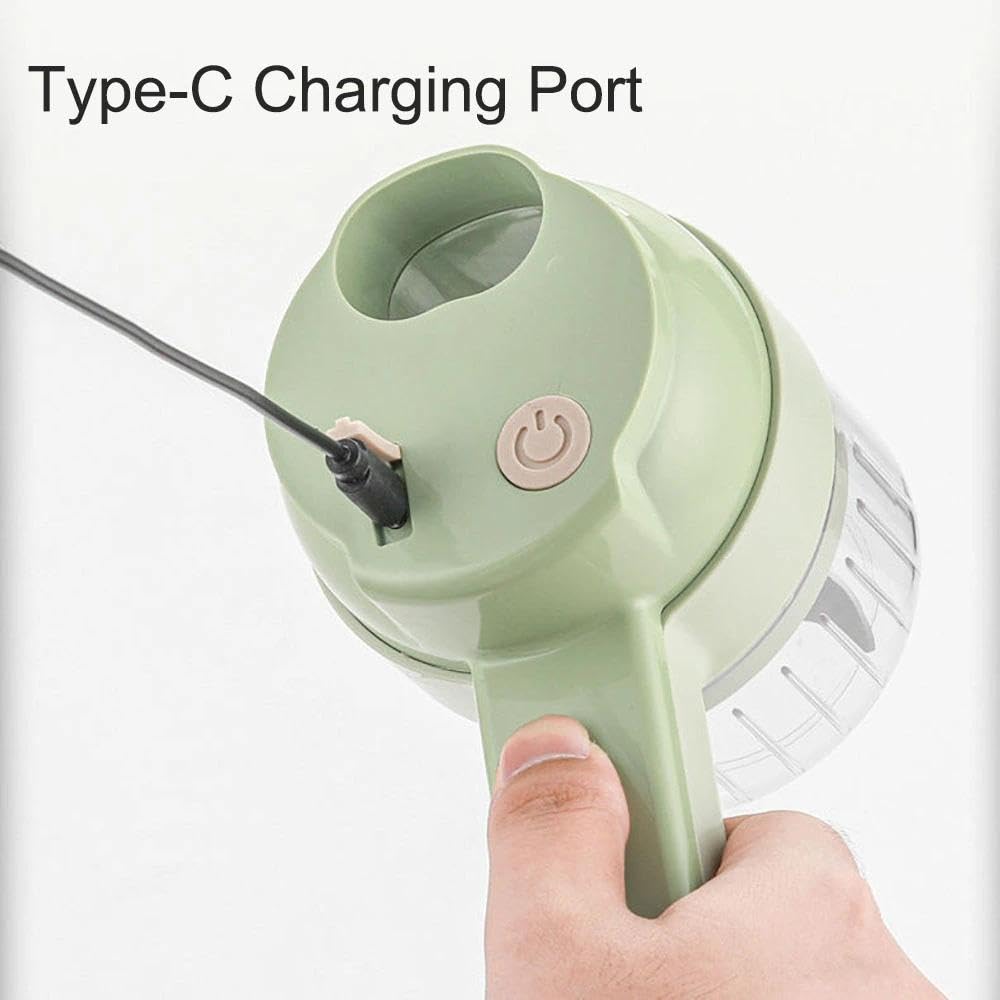 4 In 1 Portable Electric Vegetable Chopper R5219