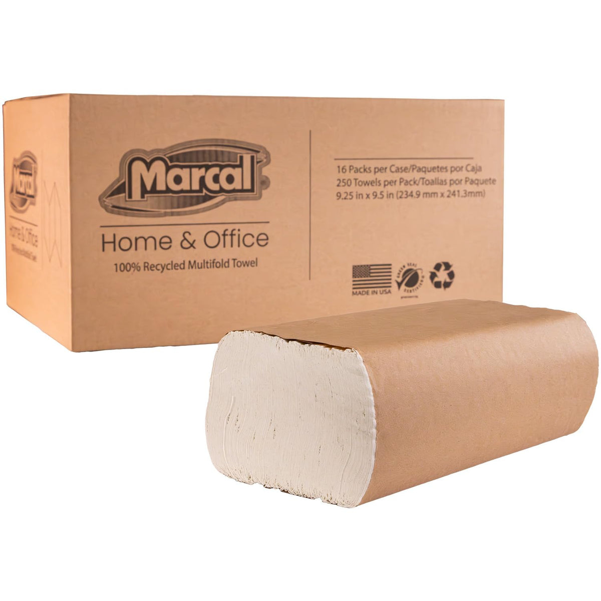 Multifold Paper Towels, White, 4,000 Sheets/Case K86356