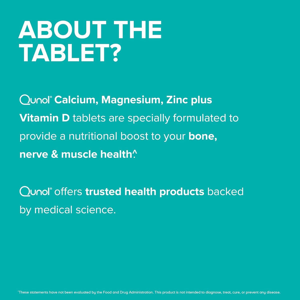 Calcium Magnesium Zinc Tablet 270ct X6995