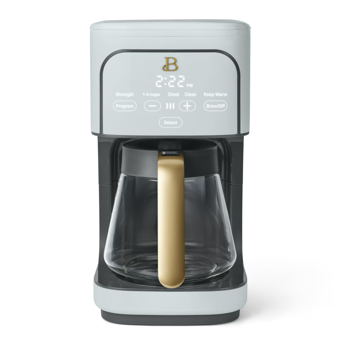 12-Cup Programmable Coffee Maker with Glass Carafe O1052
