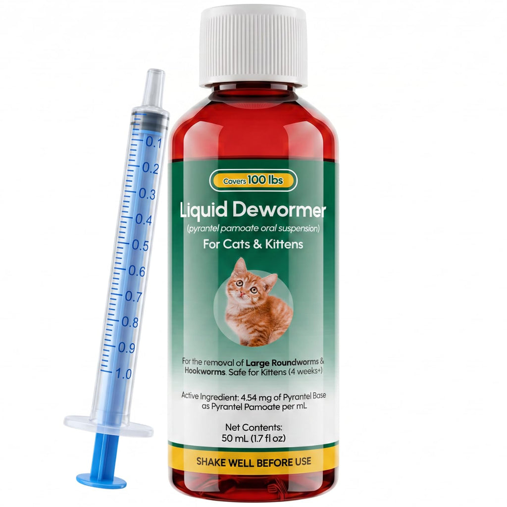 Pyrantel Pamoate Dewormer for Cats & Kittens 50ml V94968