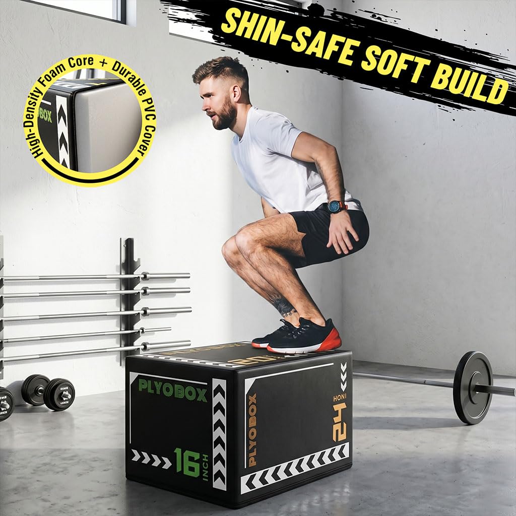 3-in-1 Plyometric Jump Box J40101