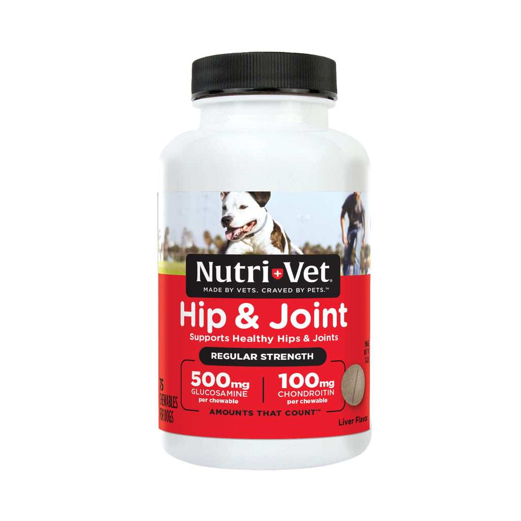 Dog Supplement, 500mg Glucosamine, 75 Count I16755