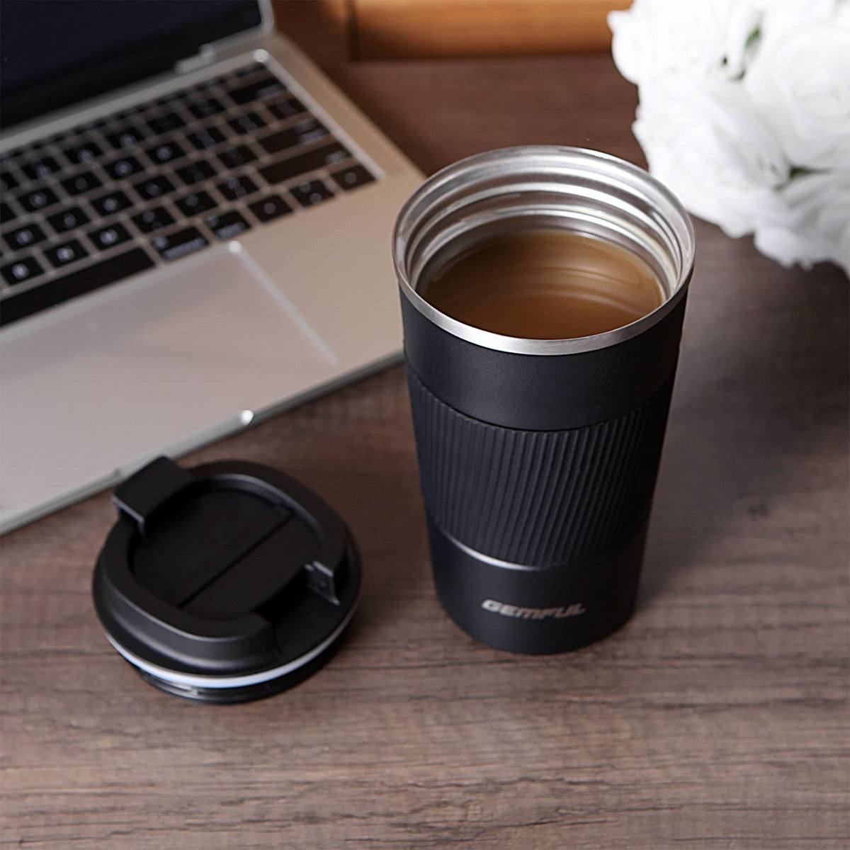 2 Pack 17oz Insulated Travel Coffee Mug with Lid S994640