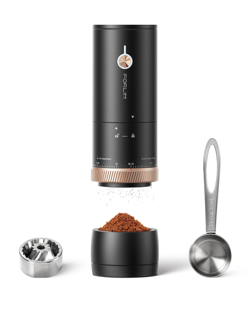 Portable Burr Coffee Grinder T17844