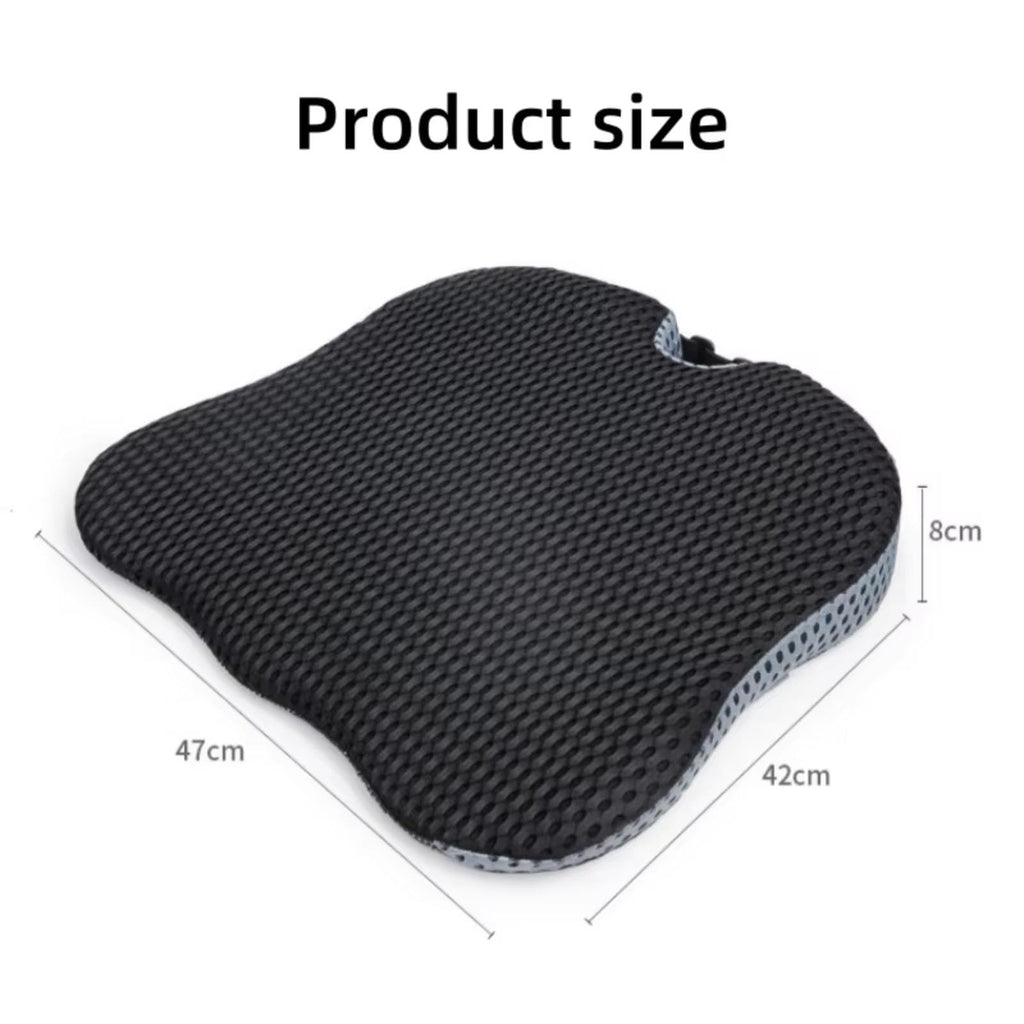 Black Memory Foam Car Seat Booster Cushion P5819