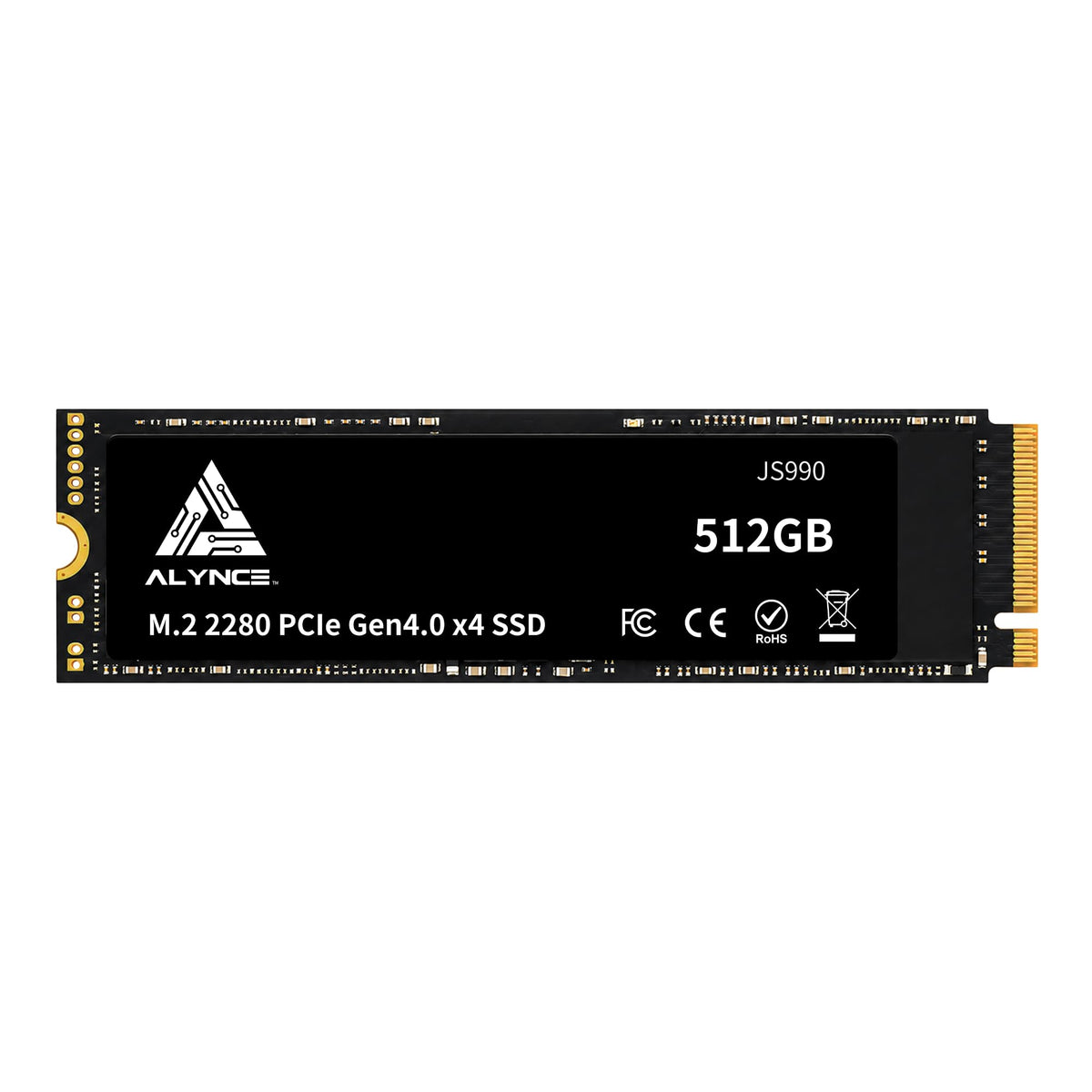 512GB PCIe Gen4 x4 NVMe M.2 2280 SSD A518