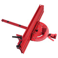 Aluminum Precision Miter Gauge with T-Track Fence and Flip Stop L521