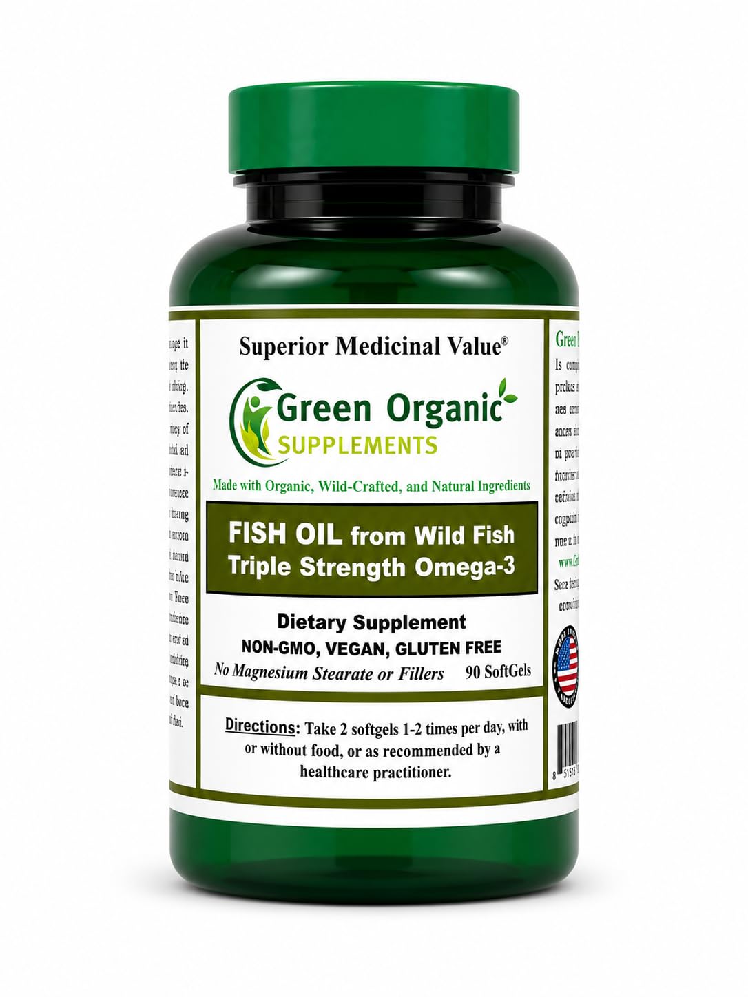 Triple Strength Omega 3 Fish Oil 90 Softgel 1000 mg T723969