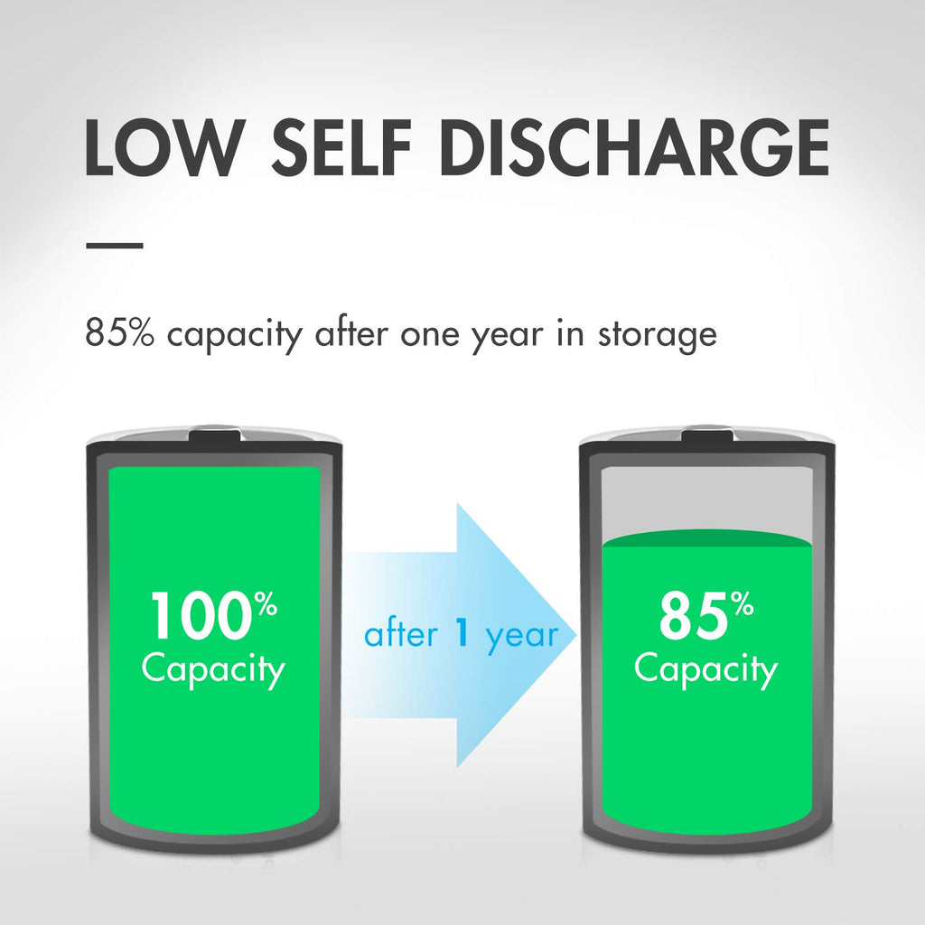 Rechargeable Battery Combo, 12 AA, 8 AAA and 4 9V Set E3921
