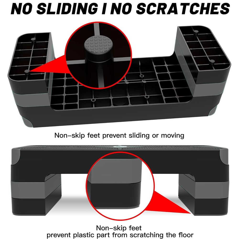 Aerobic Exercise Step, Adjustable Height X185
