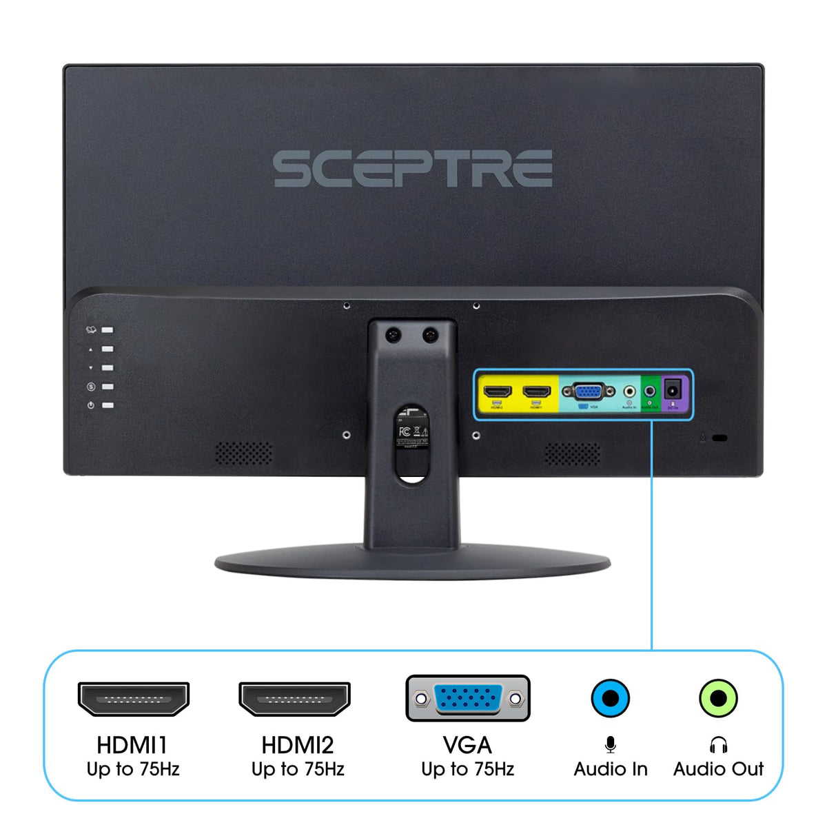 22 inch 1080p LED Monitor with Speakers H2092