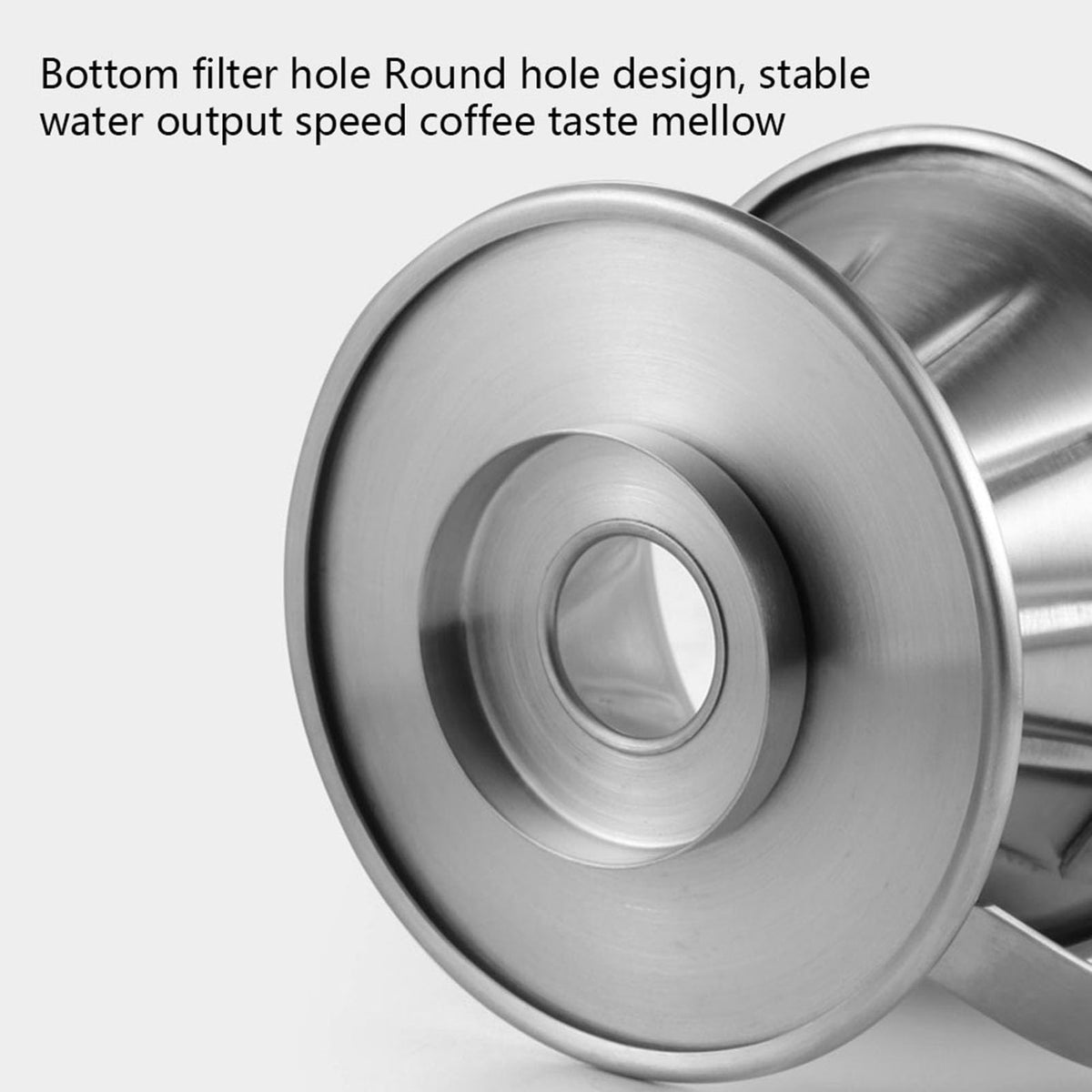 Pour over Stainless Steel Reusable Coffee Dripper Q49442