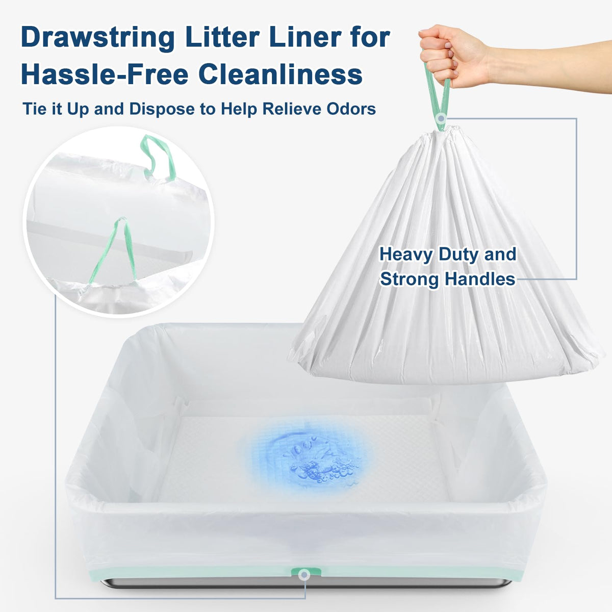 L Stainless Steel Sifting Litter Box K3253