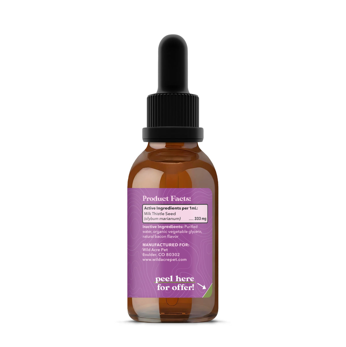 Milk Thistle for Dogs Liver Support 2 oz C15106