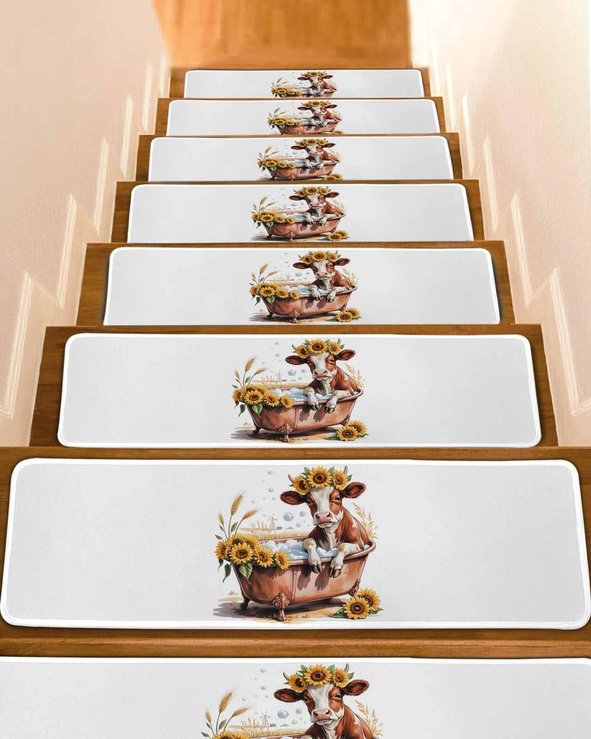 4 Pack Non Slip Carpet Stair Treads 8x30 inch G57664