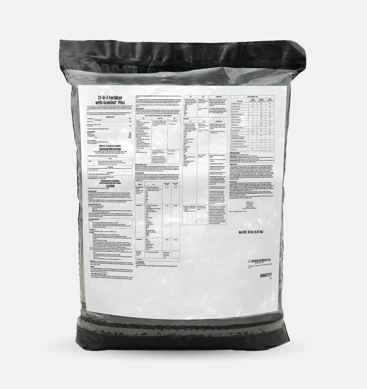 17-0-3 Fertilizer 18,100 sq ft 40lb S7344