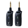 Wireless Guitar System 2.4GHz Transmitter and Receiver Black I72354