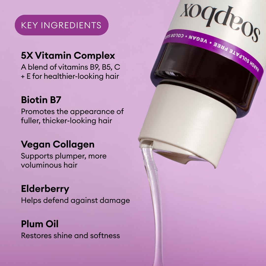 Biotin Super Fruit Shampoo & Conditioner Set 16oz I94512