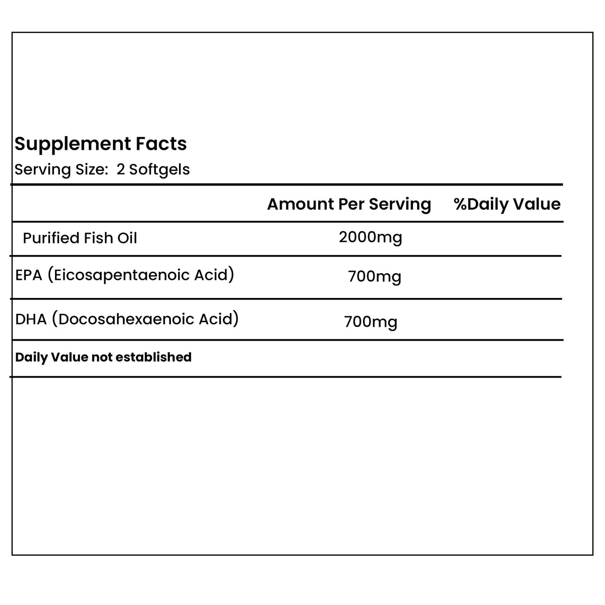 Triple Strength Omega 3 Fish Oil 90 Softgel 1000 mg T723969