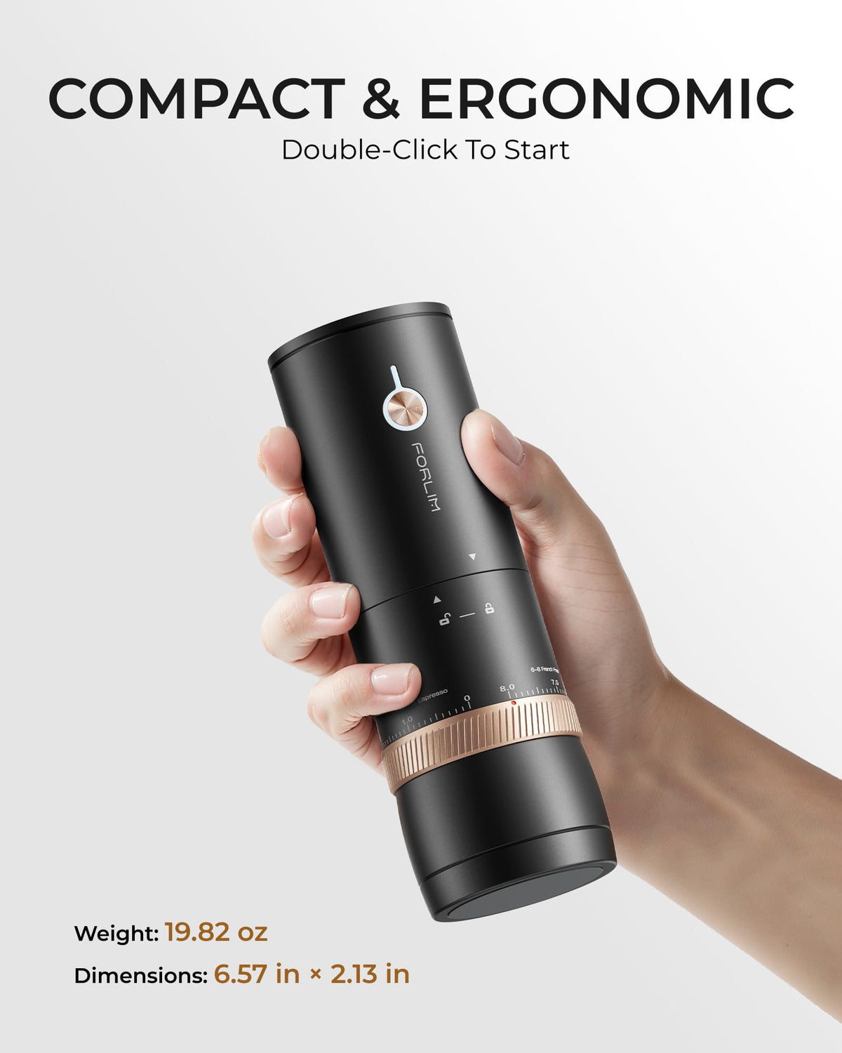 Portable Burr Coffee Grinder T17844