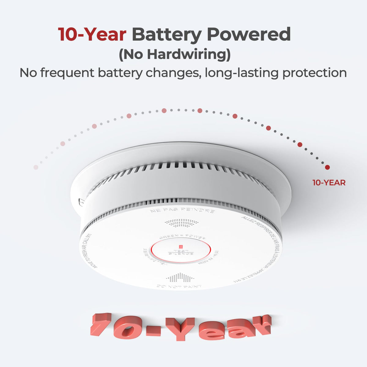 Smoke and Carbon Monoxide Detector Combo 1 Pack Z63002