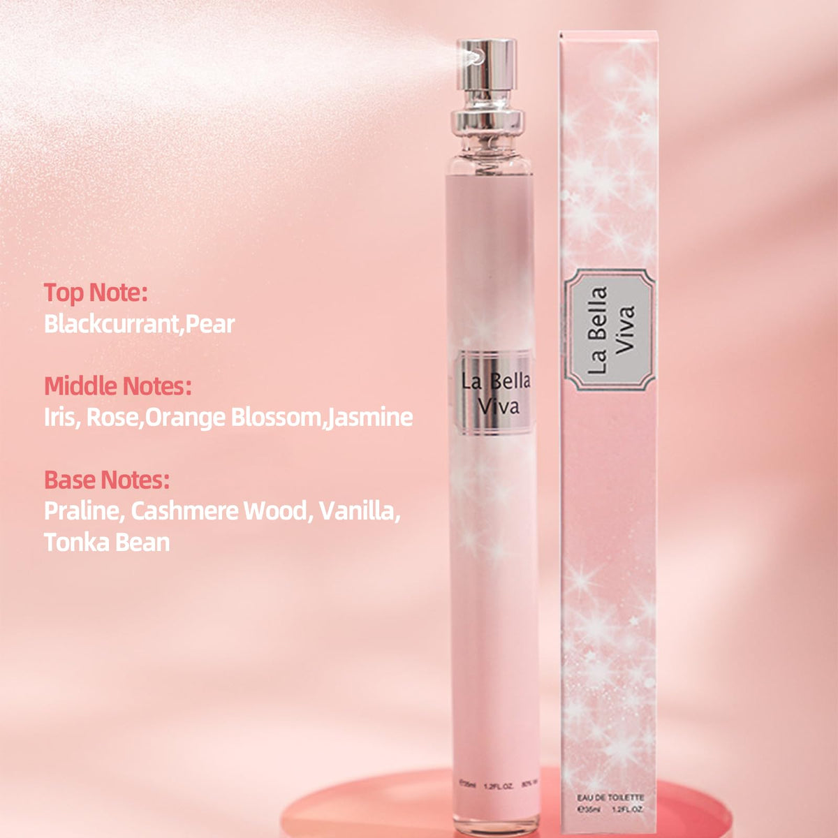 4 Pack 35ml Eau de Toilette Perfume G598684