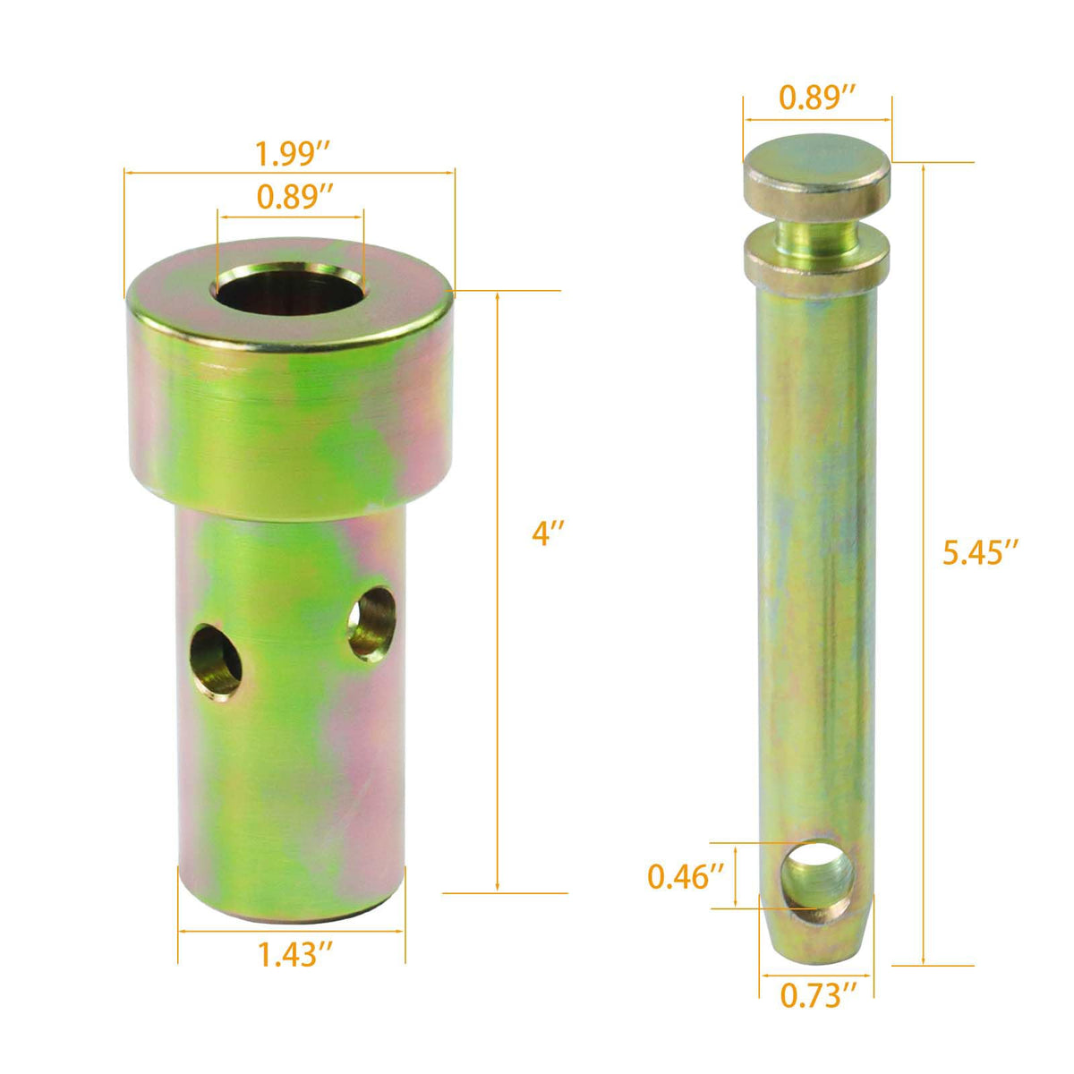 4 Pack Cat 1 Quick Hitch Adapter Bushings E108