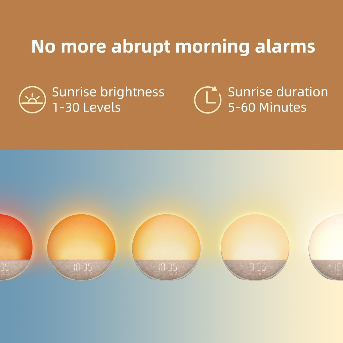 Sunrise Alarm Clock White Noise Machine P57939
