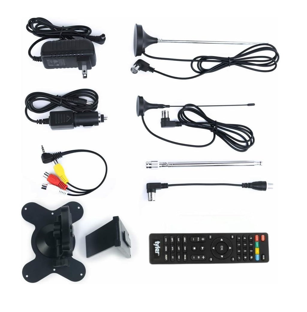 7" Portable LCD TV Rechargeable Battery HD-TV USB HDMI R2239