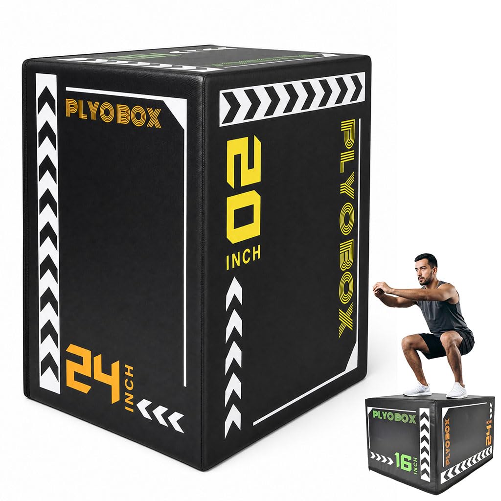 3-in-1 Plyometric Jump Box J40101