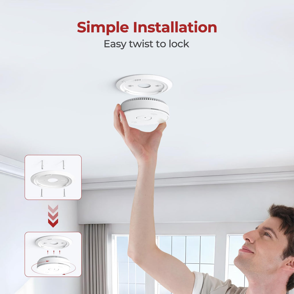 Smoke and Carbon Monoxide Detector Combo 1 Pack Z63002