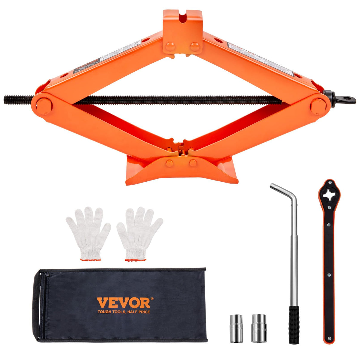 2.5 Ton Scissor Car Jack with Lifting Range A827
