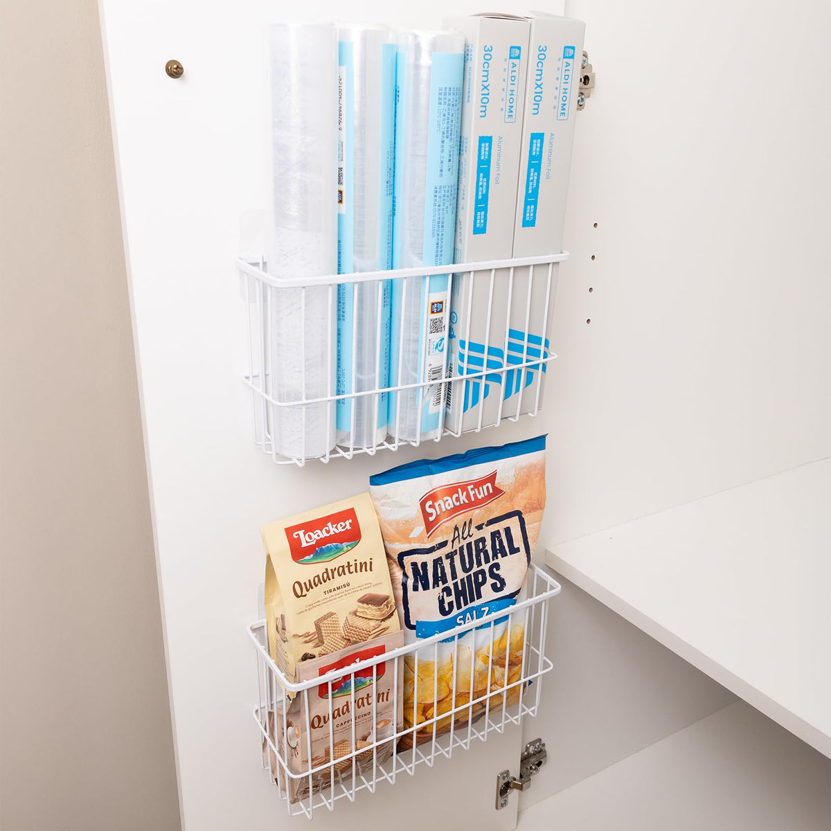 2 Piece Kitchen Cabinet Door Storage Box Y759