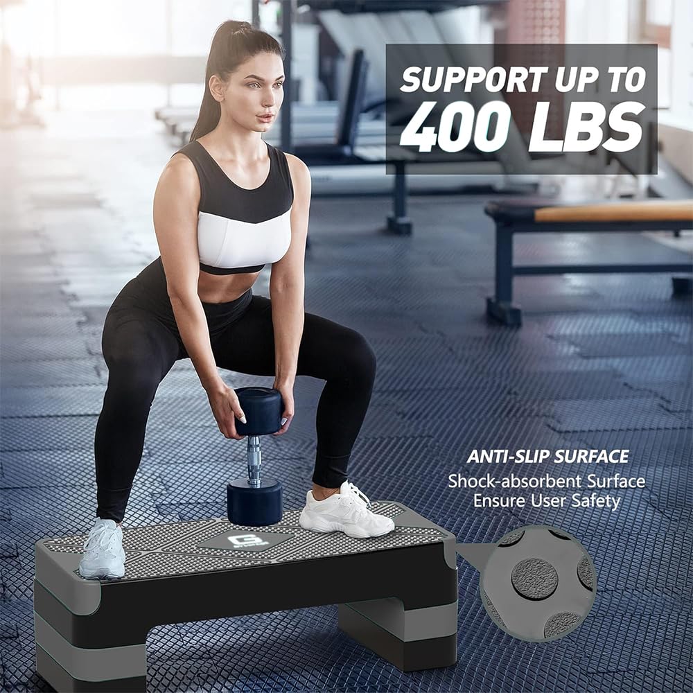 Aerobic Exercise Step, Adjustable Height X185
