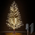 6FT Lighted Birch Tree with 1300 LED Lights T3468
