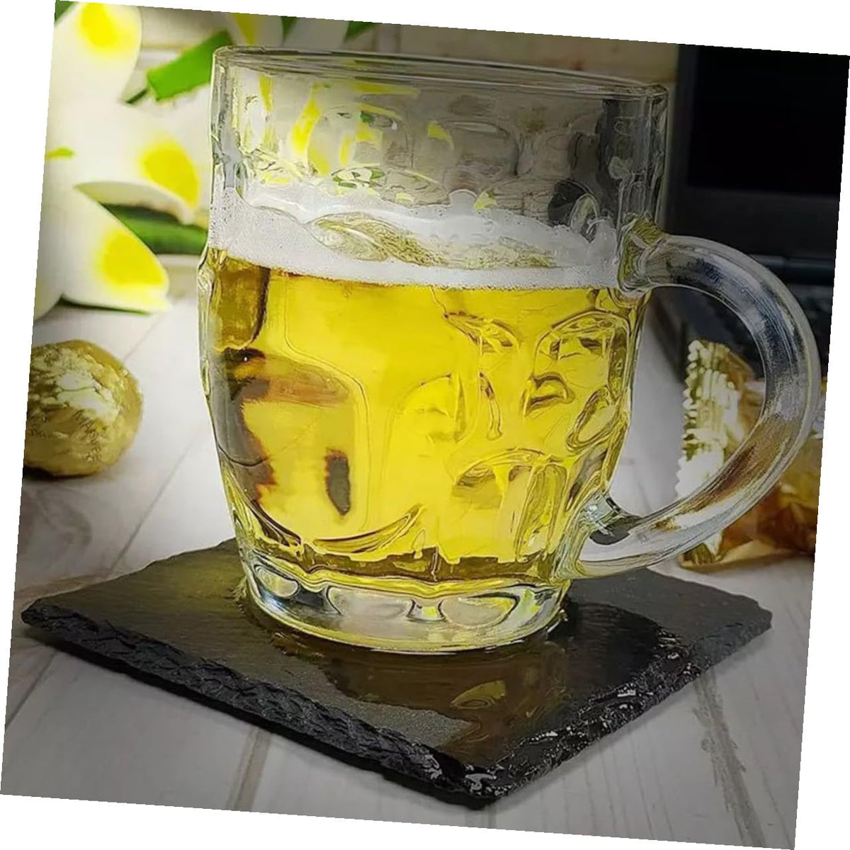12pcs Natural Coasters R396738