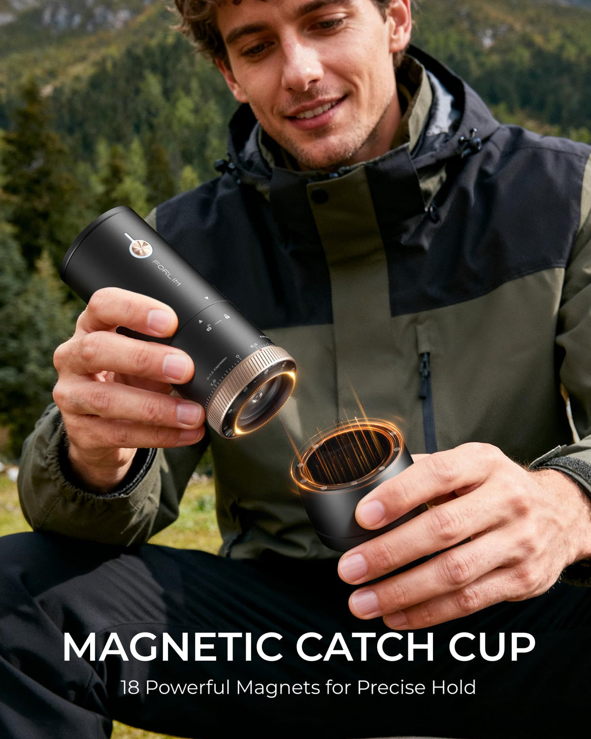 Portable Burr Coffee Grinder T17844