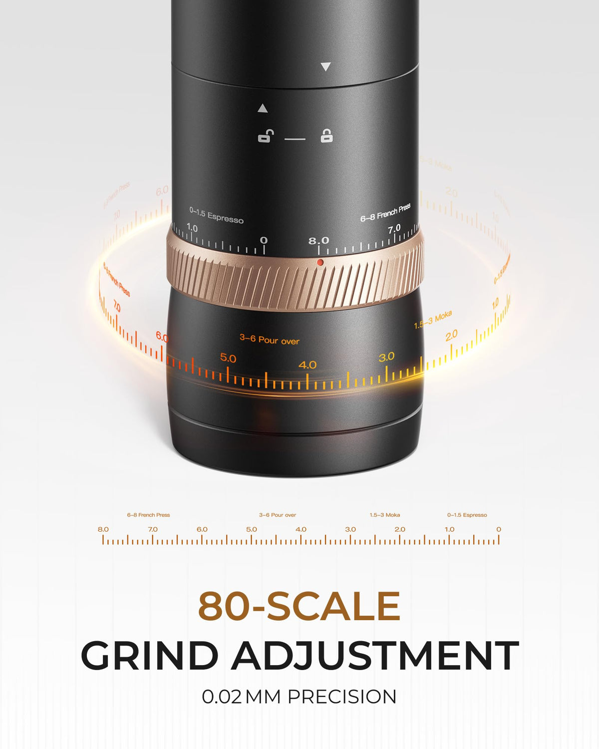 Portable Burr Coffee Grinder T17844