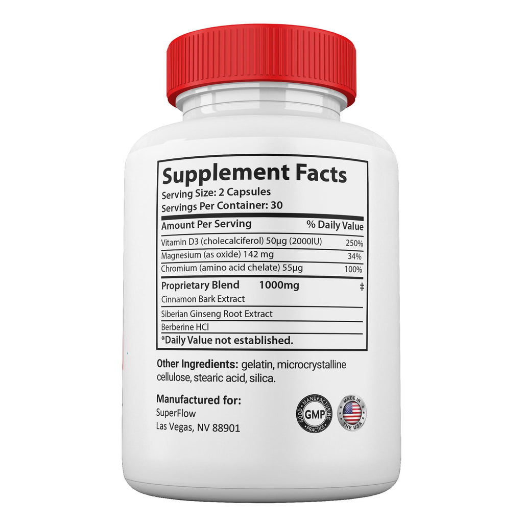 All Natural Supplement Capsules T734