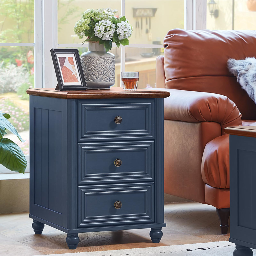 18" Night Stand with 3 Drawers P2583